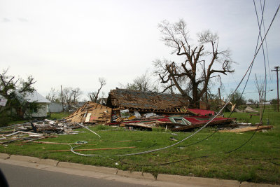 Greensburg, Kansas tornado damage