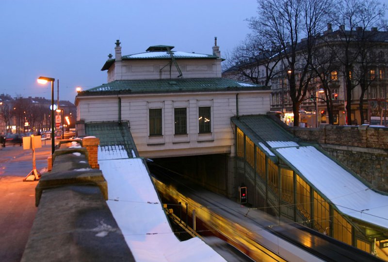 U-Bahn Station Burggasse,O.Wagner
