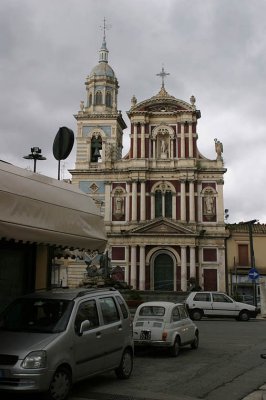 Caltanissetta;what an artistic church-front!