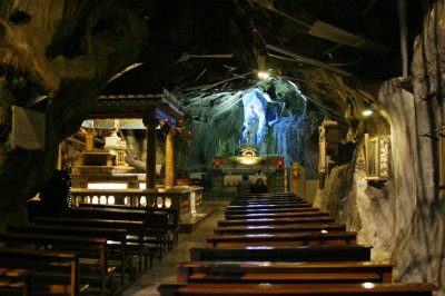 Santuario Santa Rosalia,church in a cave,Sicily