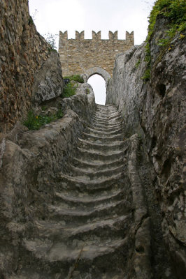 Sperlinga,up to the fortress