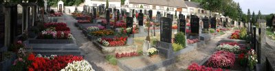 graveyard in Neuruppersdorf;Austria