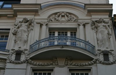 Art Nouveau,Balkon