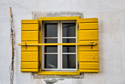 The yellow window