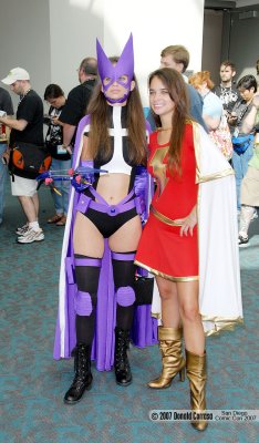 Huntress and Mary Marvel