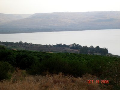 Looking Towards Capernaum