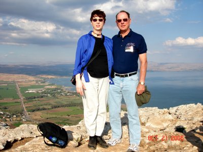 Us on Top of Mt. Arbel