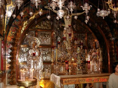 Believed to be Where Jesus was Crucified