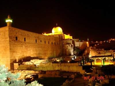 Old Jerusalem at Night