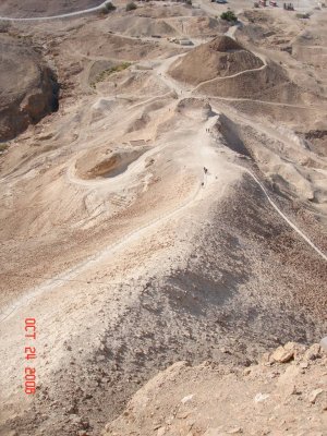 Ramp That the Romans Used to Distroy Masada