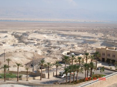 View of the Desert and the Dead Sea