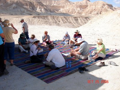 Lunch in the Negev
