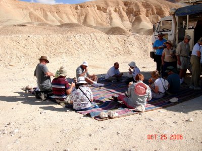 Lunch in the Negev