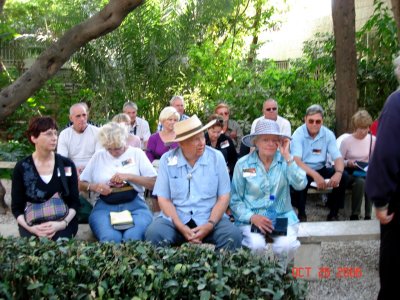 Hearing a Presentation Why This Might be the Place Where Jesus was Buried