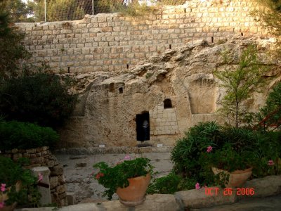 Believed to be Jesus Tomb