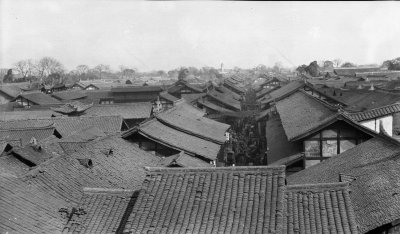 China Chentu view from gate 18471