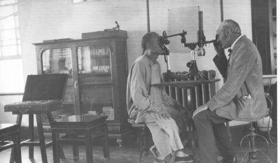 China 1906 eye exam