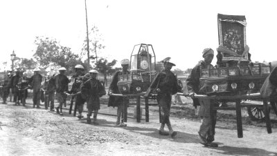 China 1906 Manchu wedding procession