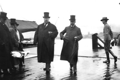 China 1906 Taft arriving Shanghai