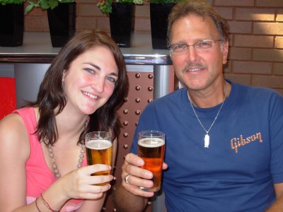 Sis and Me at Budwieser Plant