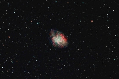 M1 supernova remnant (Crab Nebula)