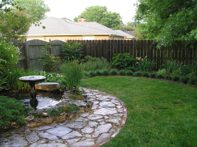 BACK YARD - BEFORE AND AFTER