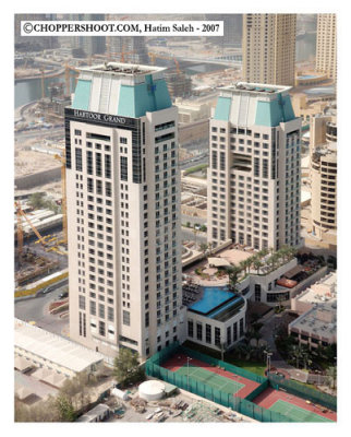Aerial Photo of Habtoor grand hotel