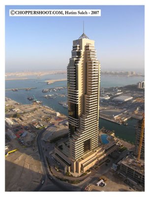 Groversnor House in Dubai Marina - Dubai Aerial Images
