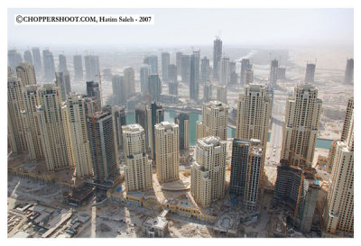 JBR cluster - Dubai Aerial Images