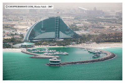 Jumeirah Beach Hotel - Dubai Aerial Images