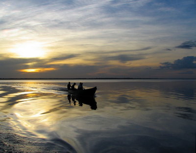 rio negro sunset