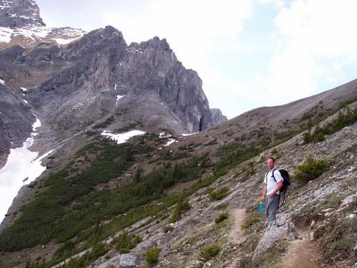 nearing the pass