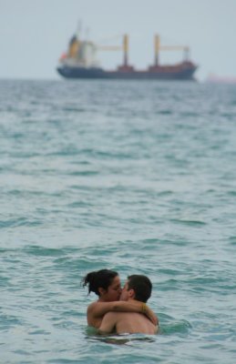 An Intimate Moment in the Atlantic