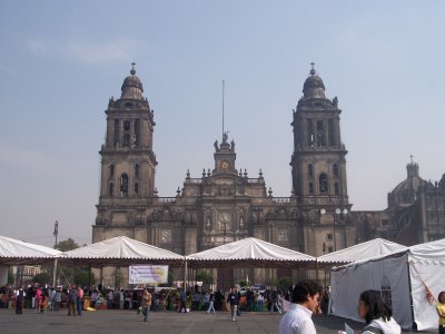 Cathedral from Zócalo