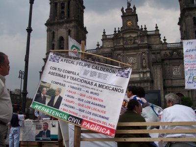 Zocalo demonstration