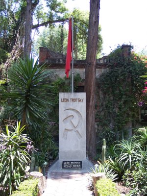Trotsky's grave