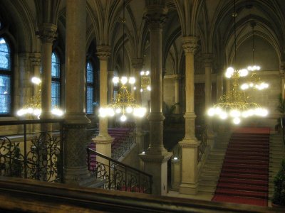 inside the Rathaus