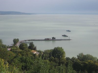 view from Tihany