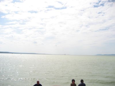 Ferry across Lake Balaton
