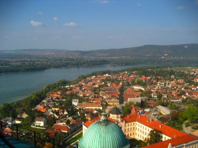 Esztergom and Slovakia (across the river)