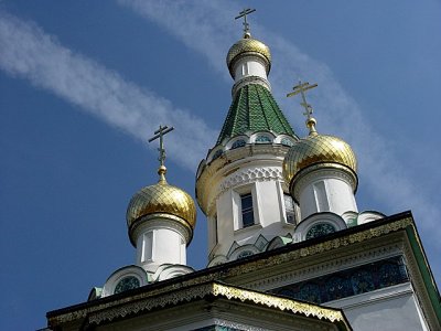 Russian style domes...