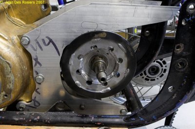 5692-Norton_cafe_racer, gearbox pulley modification