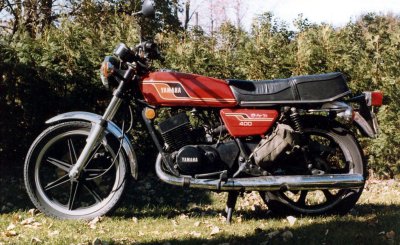 Original RD400, picture taken in the mid '80s