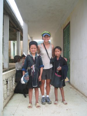 Hmong girls I bought bracelets from