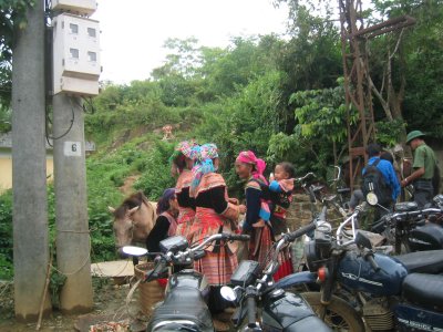 Motorcycles and ladies