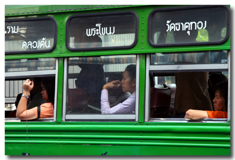 In the bus