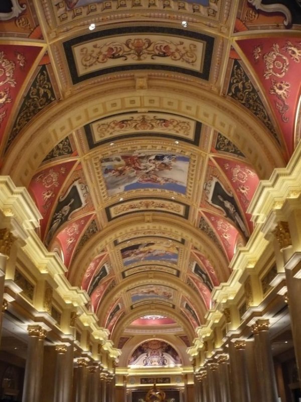 the ceiling