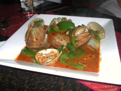 red curry clam