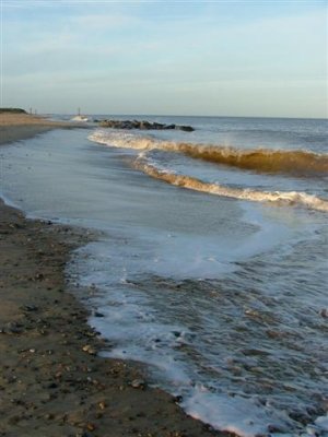 Caister beach