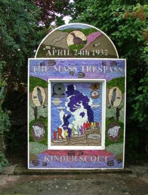 Monyash Well Dressing- Mass  trespass well